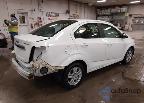 2015 Chevrolet Sonic Lt Auto from USA, damaged, VIN 1G1JC5SG9F4115628